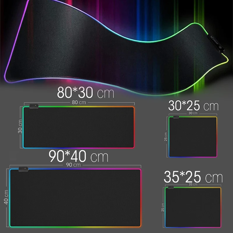 Mouse Pad RGB Gradient LED - Image 9