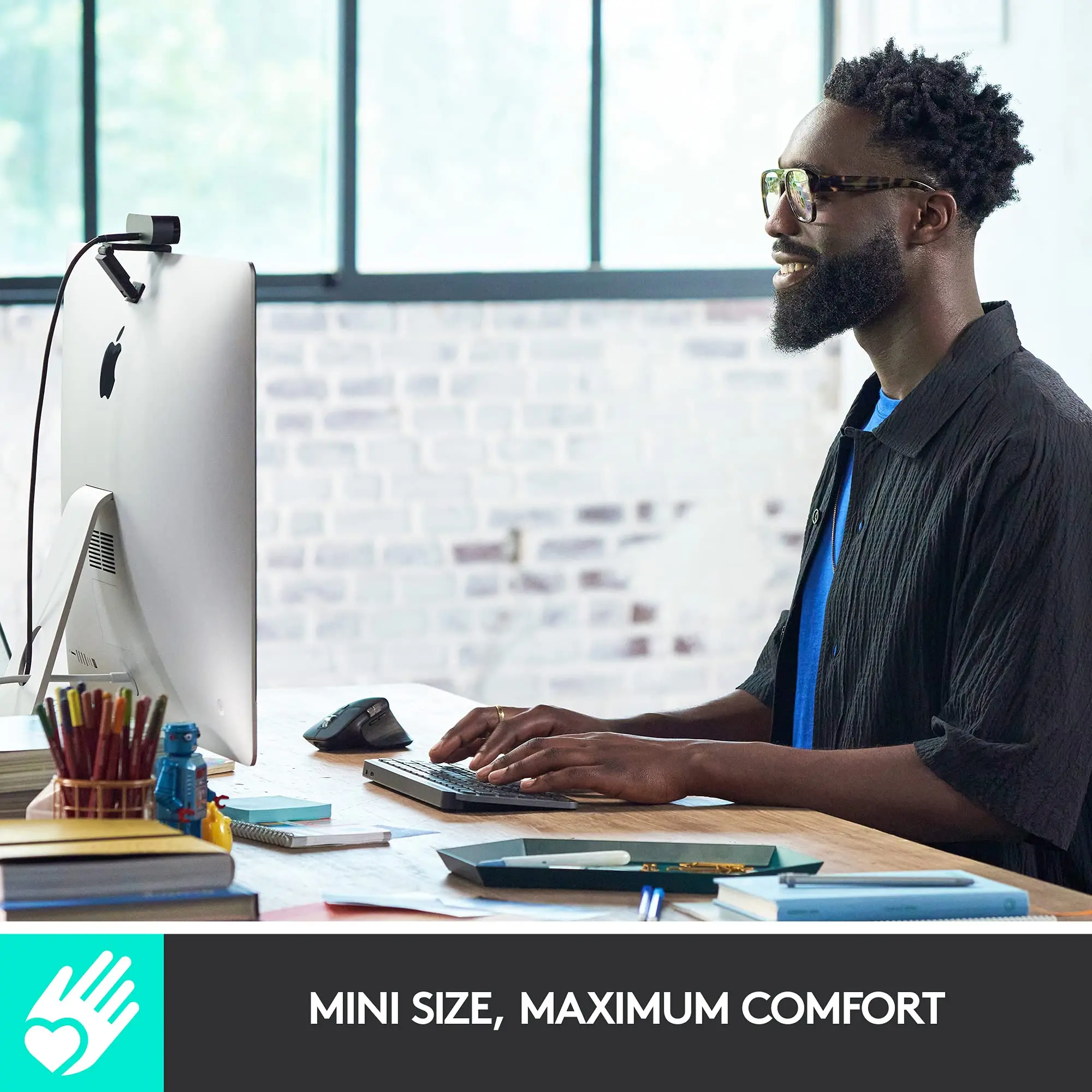 Logitech MX Keys Mini Minimalist Wireless Illuminated Keyboard,, Bluetooth, Backlit, USB-C, Compatible with Apple macOS, Windows - Image 4